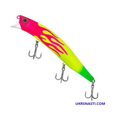 Воблер Daiwa Morethan Crosswake 140F SSR цвет PF Banana